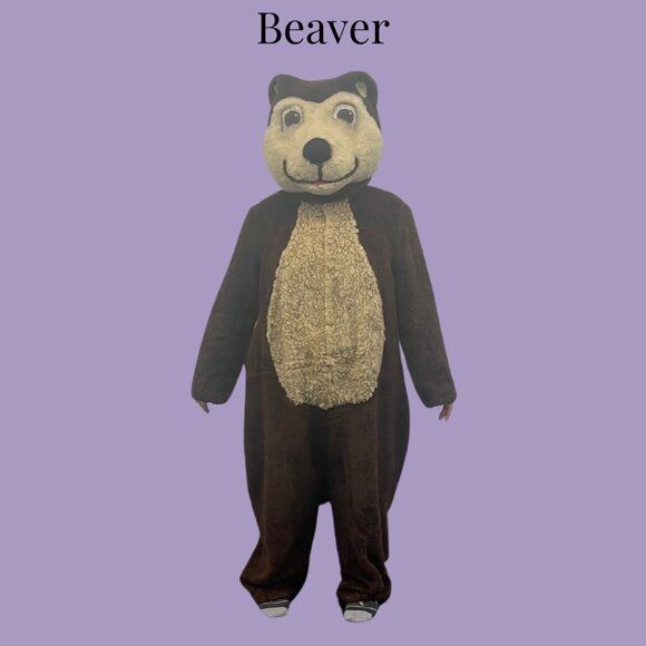 Theatrix Costume House Other - Beaver Full Mascot with Headpiece and Gloves